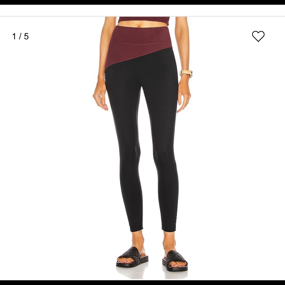 ALC  X Bandier color block legging